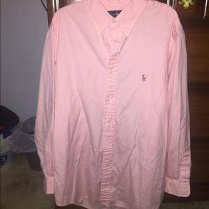 RALPH LAUREN BUTTON DOWN DRESS SHIRT